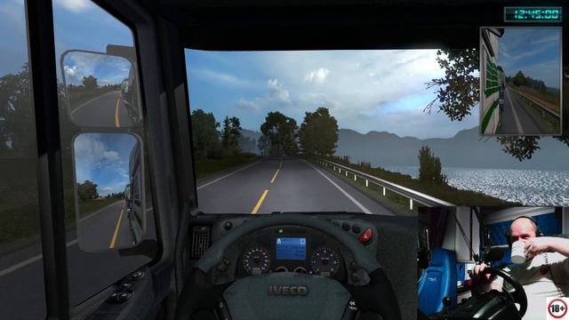 Euro Truck Simulator 2 (Катаем по Европе) - 22.01.2020 смотреть онлайн