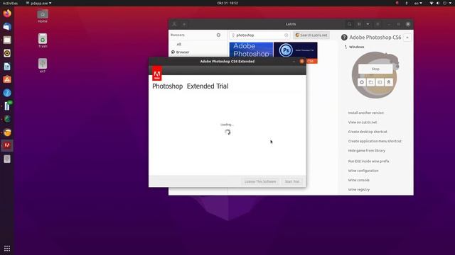 Install Photoshop CS6 With Lutris On Ubuntu 20 10