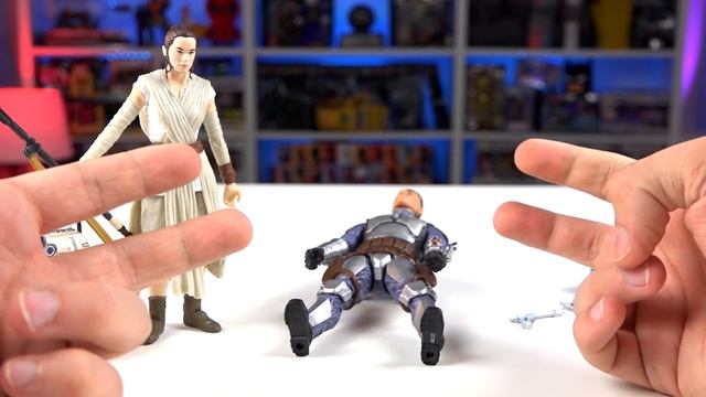 ФИГУРКИ STAR WARS - РЭЙ и ДЖАНГО ФЕТТ смотреть онлайн