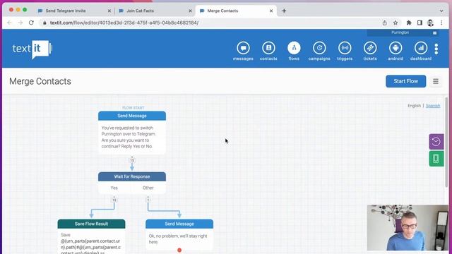 Moving from SMS to Telegram смотреть онлайн