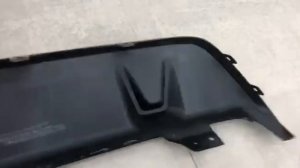 Диффузор заднего бампера bmw x6 g06