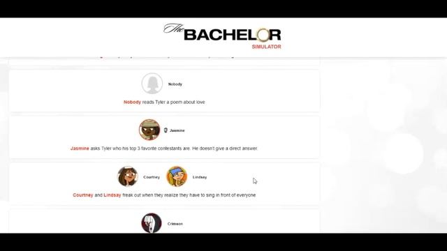 Total Drama Island (The Bachelor Simulator) смотреть онлайн