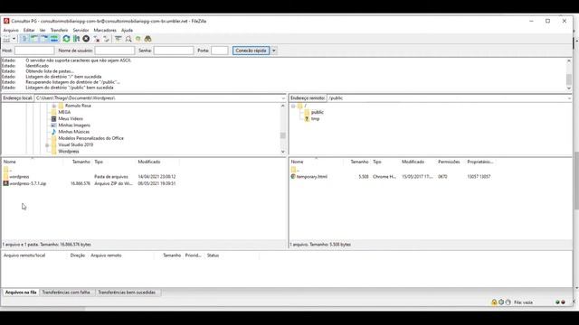 Wordpress - Instalando Wordpress via FTP (Filezilla) смотреть онлайн