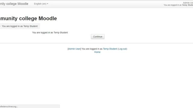 Login as normal user through moodle admin pannel | moodle tutorial | user login смотреть онлайн