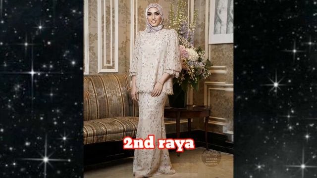 Cantiknya baju raya Rizqa Rizman , anak pereka fesyen terkenal Rizman #rizqarizman смотреть онлайн