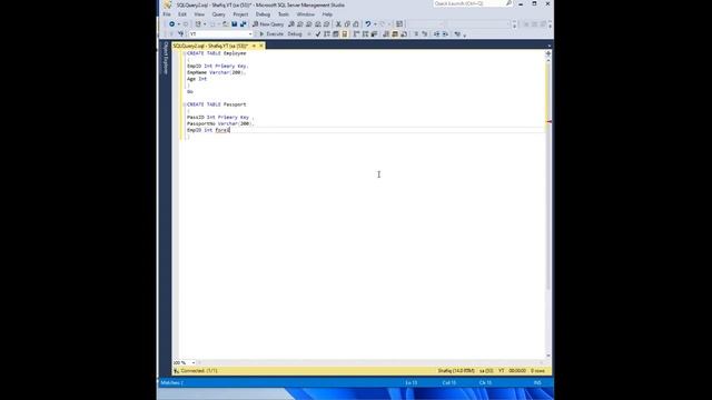 Sql One to One Relationship Example in Bangla || MS SQL SERVER BANGLA TUTORIAL SERIES смотреть онлайн