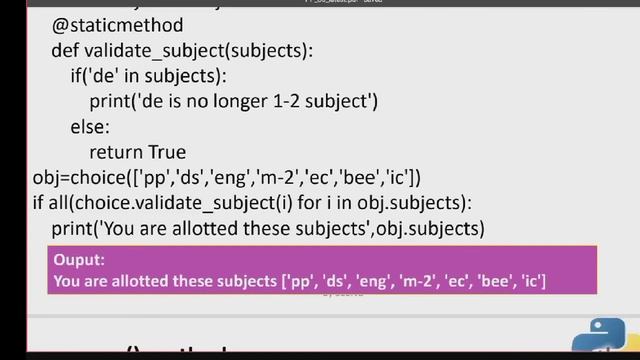 Python for eee || static methods || dunder or magic methods || aaluri Seenu sir || смотреть онлайн