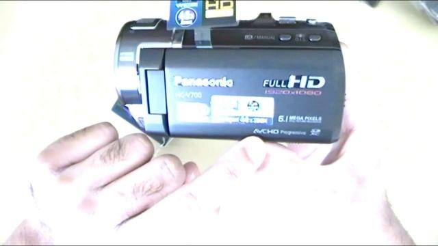 Panasonic HC-V700 HD Camcorder Unboxing  v700 vs v720 specs