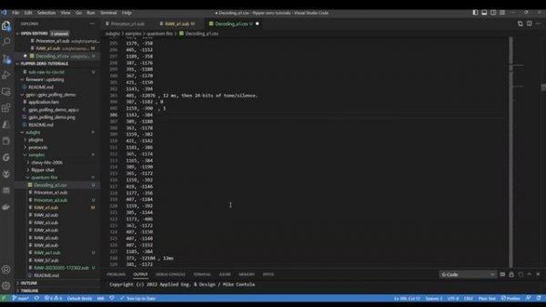 Flipper Zero - decoding subghz raw data