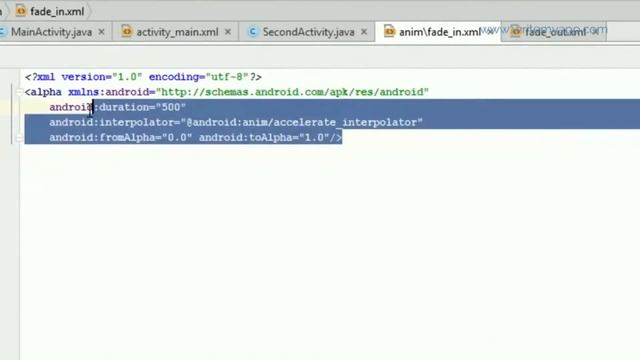 How to Add Fade or Any Animation to Android App | Android Studio Tutorial | #android #animation смотреть онлайн