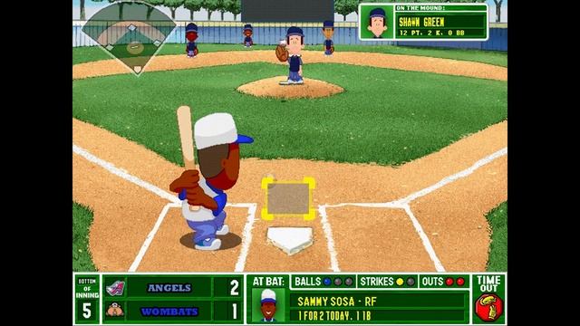 Backyard Baseball 2001 - Angels vs Wombats (Commentary over Commentary) смотреть онлайн