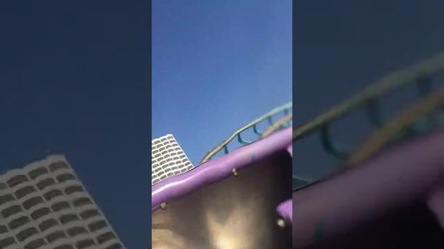 Pattaya Park. Паттайя Парк. Американские горки. Вид от первого лица. Страшные аттракционы.
