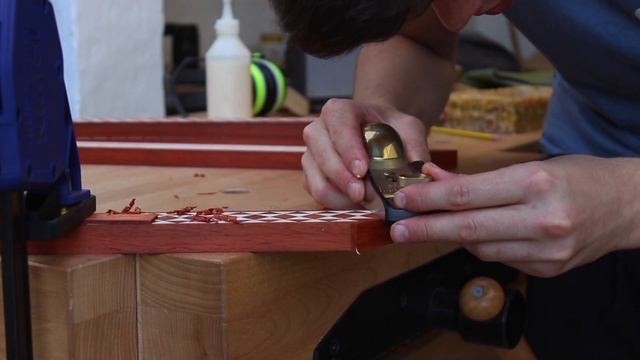 Advanced Inlay Banding Picture Frame Making! смотреть онлайн