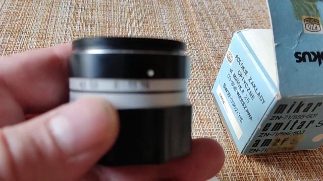 Объектив Mikar/S 4,5/55. Лот 03243М смотреть онлайн