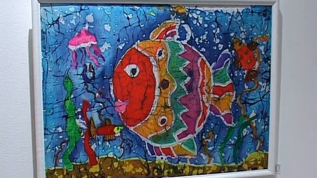 Детска изложба "Батик" в галерия De' Art смотреть онлайн