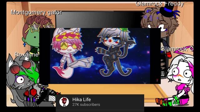 Security breach react to FNAF 1 + meet// sister location reaction смотреть онлайн