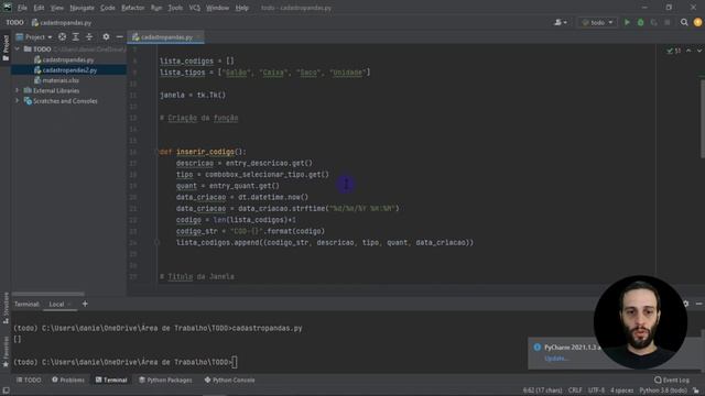 Ferramenta de Cadastro no Python com Pandas - Parte 2 смотреть онлайн