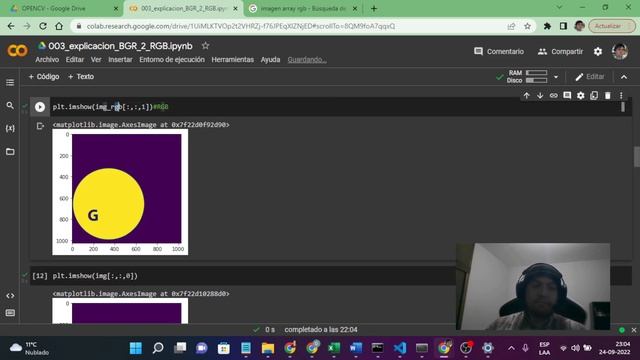 03 OpenCV, explicación BGR a RGB смотреть онлайн