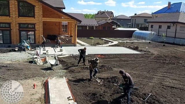 Установка детской площадки Савушка Люкс 9 командой ГеоСезон смотреть онлайн