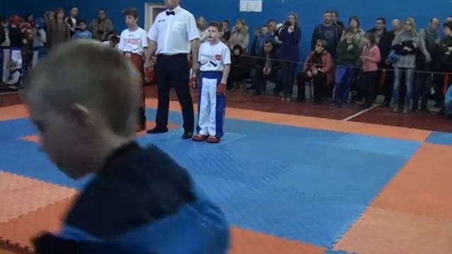 Курунин Игнат 2.3 ЛАЙТ 14.02.16 Чемпионат и Первенство г.Севастополь по кикбоксингу WAKO