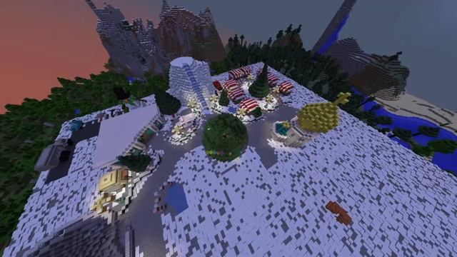Крутая новогодняя ёлочка в Minecraft!!! смотреть онлайн