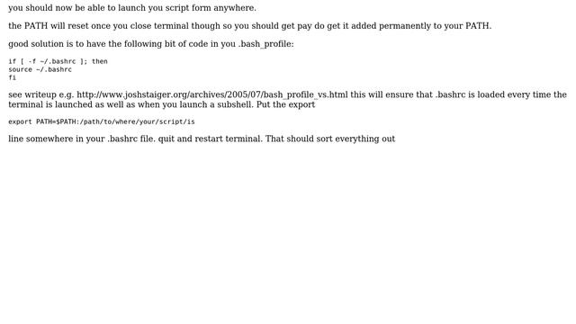 Apple: How to make an executable .py available everywhere on OS X? (3 Solutions!!) смотреть онлайн