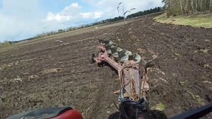 Вспашка целины на Мтз 3522 с плугом ППО-8-40!Мтз 3022 с КП-6 на культивации!Вытягиваем  Мтз 3022!