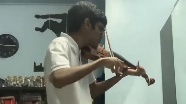 Me Playing Wedding March By Felix Mendelssohn On My Violin смотреть онлайн