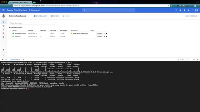 Install and Run Istio on Google Kubernetes Engine (GKE) смотреть онлайн