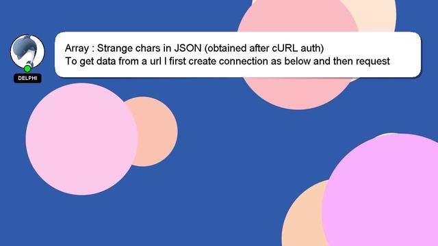 Array : Strange chars in JSON (obtained after cURL auth) смотреть онлайн