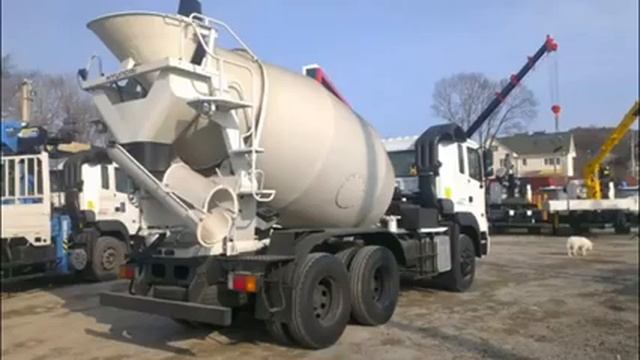Автобетоносмеситель 7м3 HYUNDAI HD270 смотреть онлайн