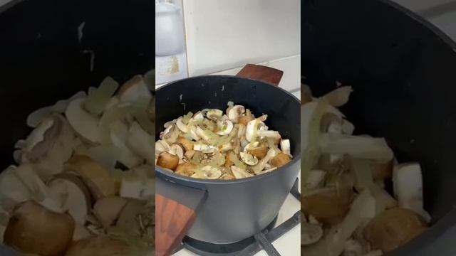 Грибной крем суп