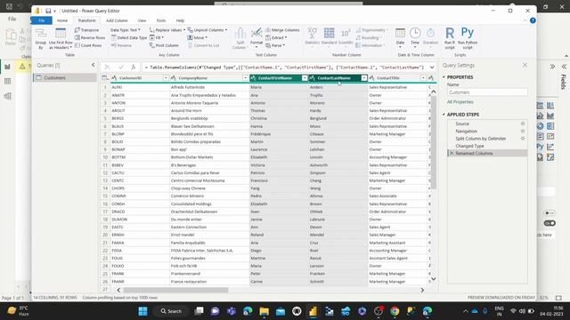 12. Merge Columns | Power Query Editor | Merge Columns with A Separator смотреть онлайн