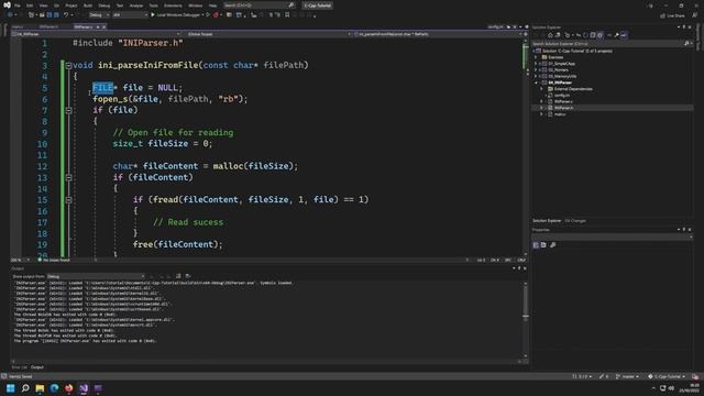 0x18 - Reading and writing files (INI Parsing) | C/C++ Beginners Tutorial смотреть онлайн