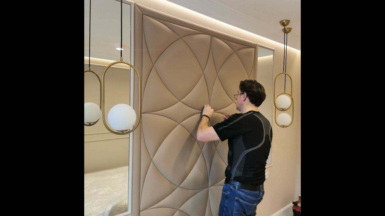 Монтаж кровати и мягких стеновых панелей в Москве смотреть онлайн