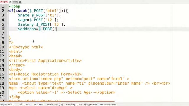 PHP CRUD operation with Oops in Hindi/English смотреть онлайн