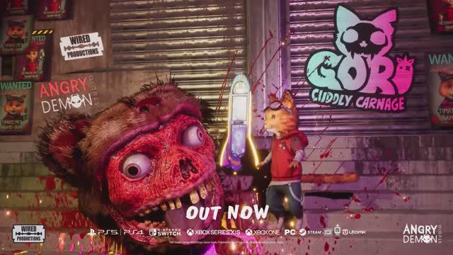 Gori: Cuddly Carnage | Официальный трейлер смотреть онлайн