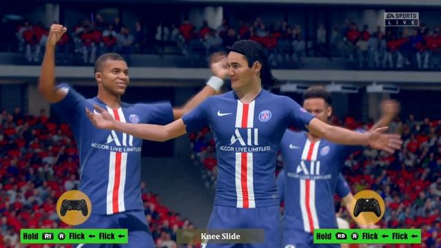 FIFA 20 CELEBRATION | Knee Slide | Finishing Move | PS4 & XBOX смотреть онлайн