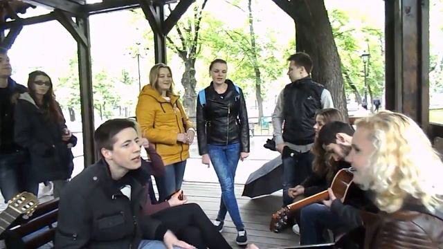 Кавер МНУН на Корни - Вика смотреть онлайн