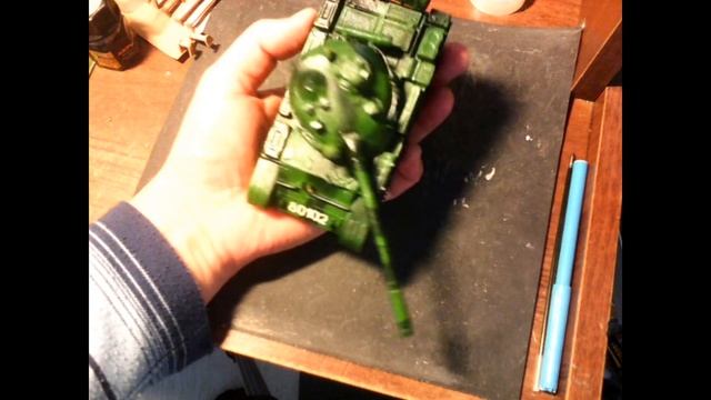 Бумажная модель. Броневик БА-64. Часть 7. Покраска. смотреть онлайн