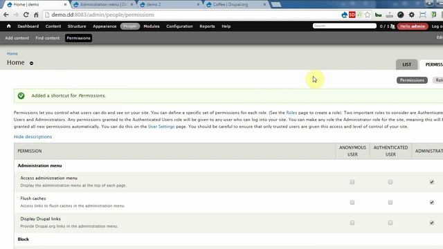 Administration menu + Coffee Modules | Drupal 7 смотреть онлайн