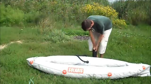 Сборка надувной байдарки FishKa 26