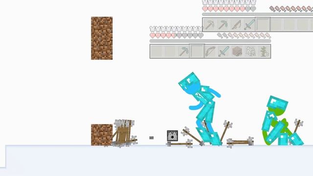 Стикмены в мире майнкрафт (ПОЛНАЯ ВЕРСИЯ) смотреть онлайн