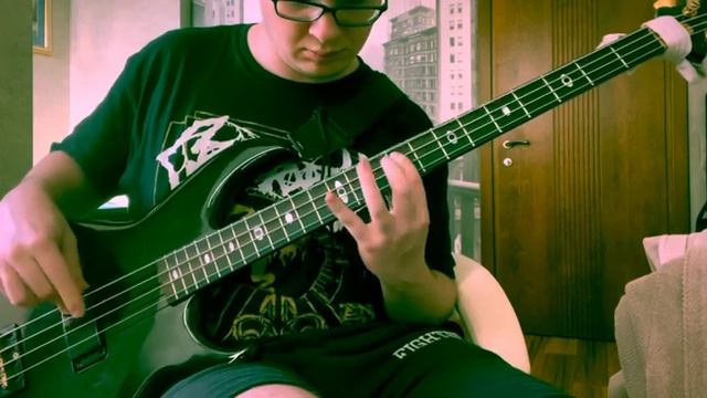 Death - Flesh And The Power It Holds BASS Cover - Aria Pro II Cliff Burton Signature смотреть онлайн