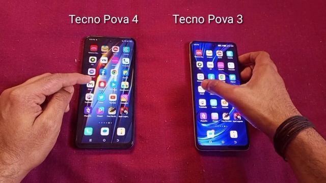 Tecno Pova 4 Vs Tecno Pova 3 Speed Test смотреть онлайн