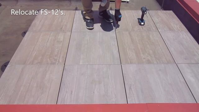 Removing pavers and trays to access the roof below смотреть онлайн