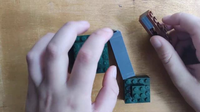 Как построить дерево акации в Лего minecraft! смотреть онлайн