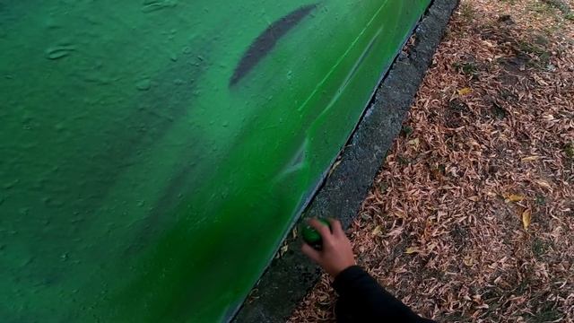 Tags And Throw-up / осенний покрас / Solo Walk In Moscow