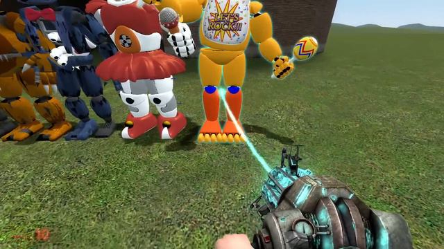 COMPLETE ALL FNAF 1 9 SECURITY BREACH ANIMATRONICS SIZE COMPARISON In Garry's Mod! смотреть онлайн