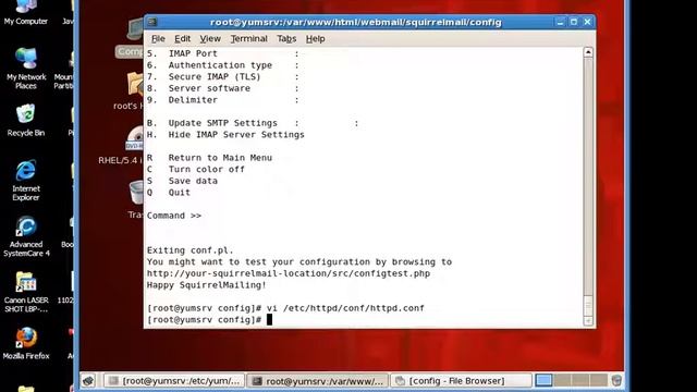 12)Red Hat Linux Bangla Tutorial::How to install and configure Webmail Server in Linux смотреть онлайн